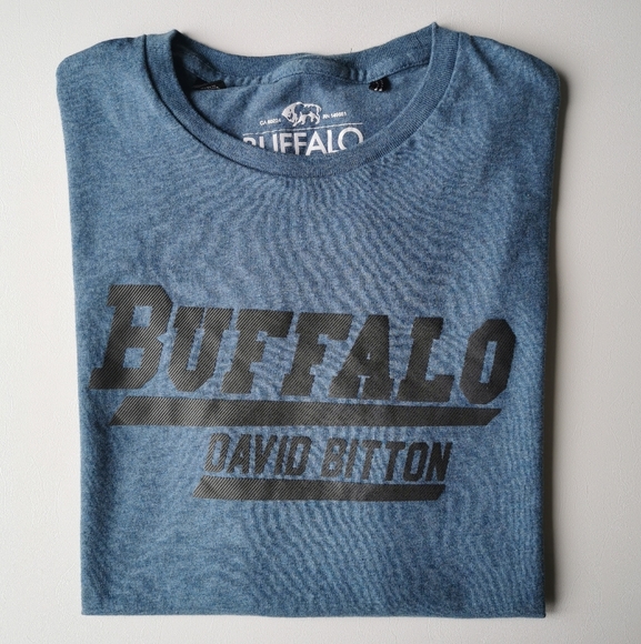 Buffalo David Bitton Men's Tshirt S/S round neck M - Picture 1 of 2